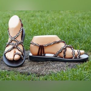 Woven Flat Sandals